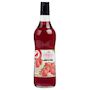 Voir la diapositive 2 : AUCHAN Sirop de fraise et fraise des bois bouteille verre 70cl