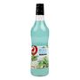 Voir la diapositive 2 : AUCHAN Sirop de menthe glaciale bouteille verre 70cl