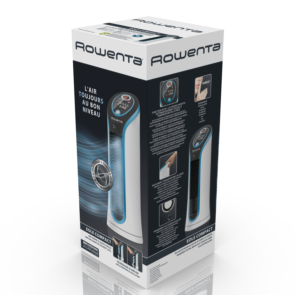 Voir la diapositive 14 : ROWENTA Ventilateur colonne VU6210FO