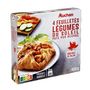 Voir la diapositive 2 : AUCHAN Feuilleté aux légumes du soleil 4 pièces 400g