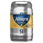 AFFLIGEM Bière blonde belge d'abbaye 6,7% fût pression 5l