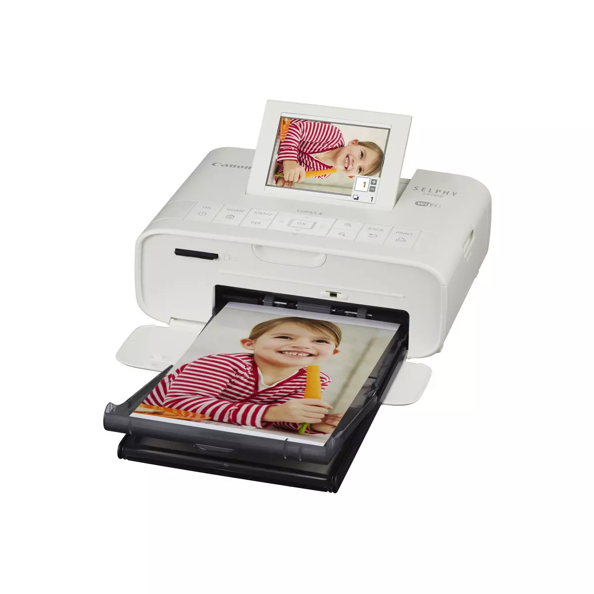 CANON Imprimante photo portable - Blanc - Selphy CP1300 pas cher