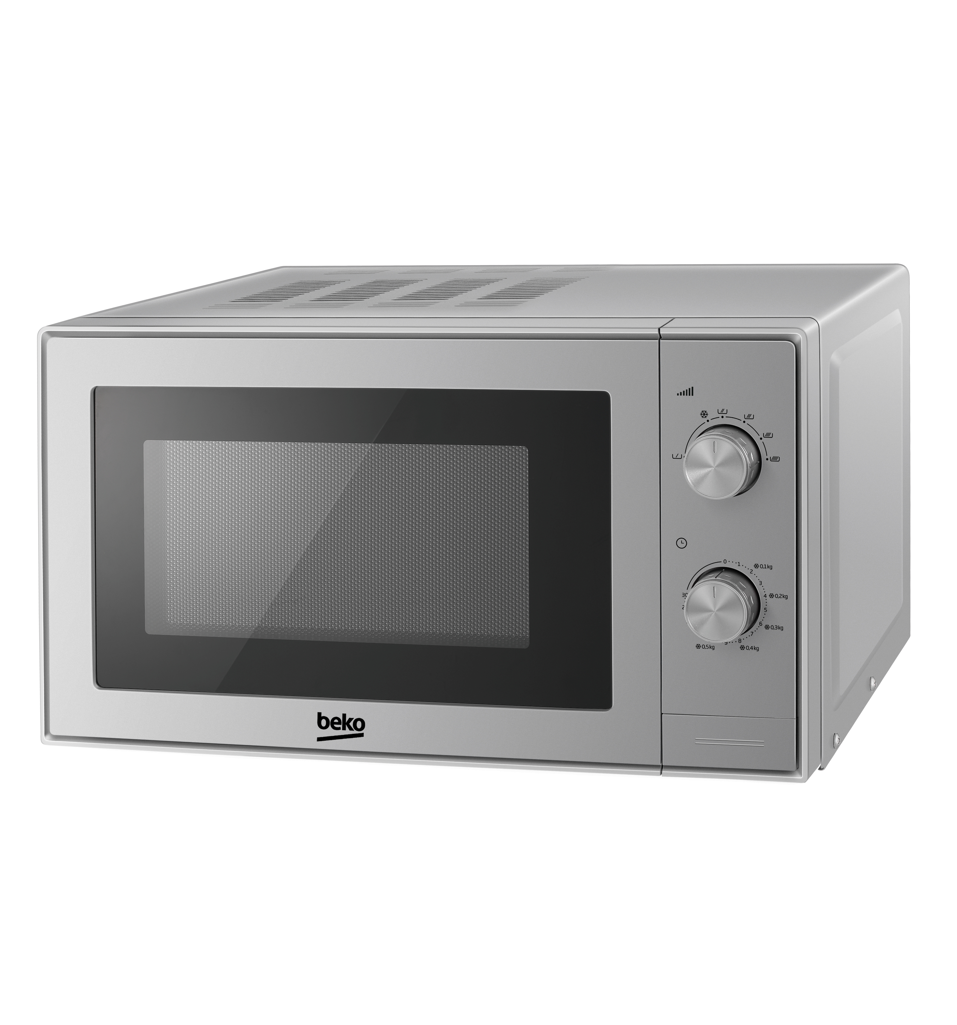 Voir la diapositive 2 : BEKO Micro-ondes monofonction MOC20100S - 700 W - Capacité 20 L - Argent