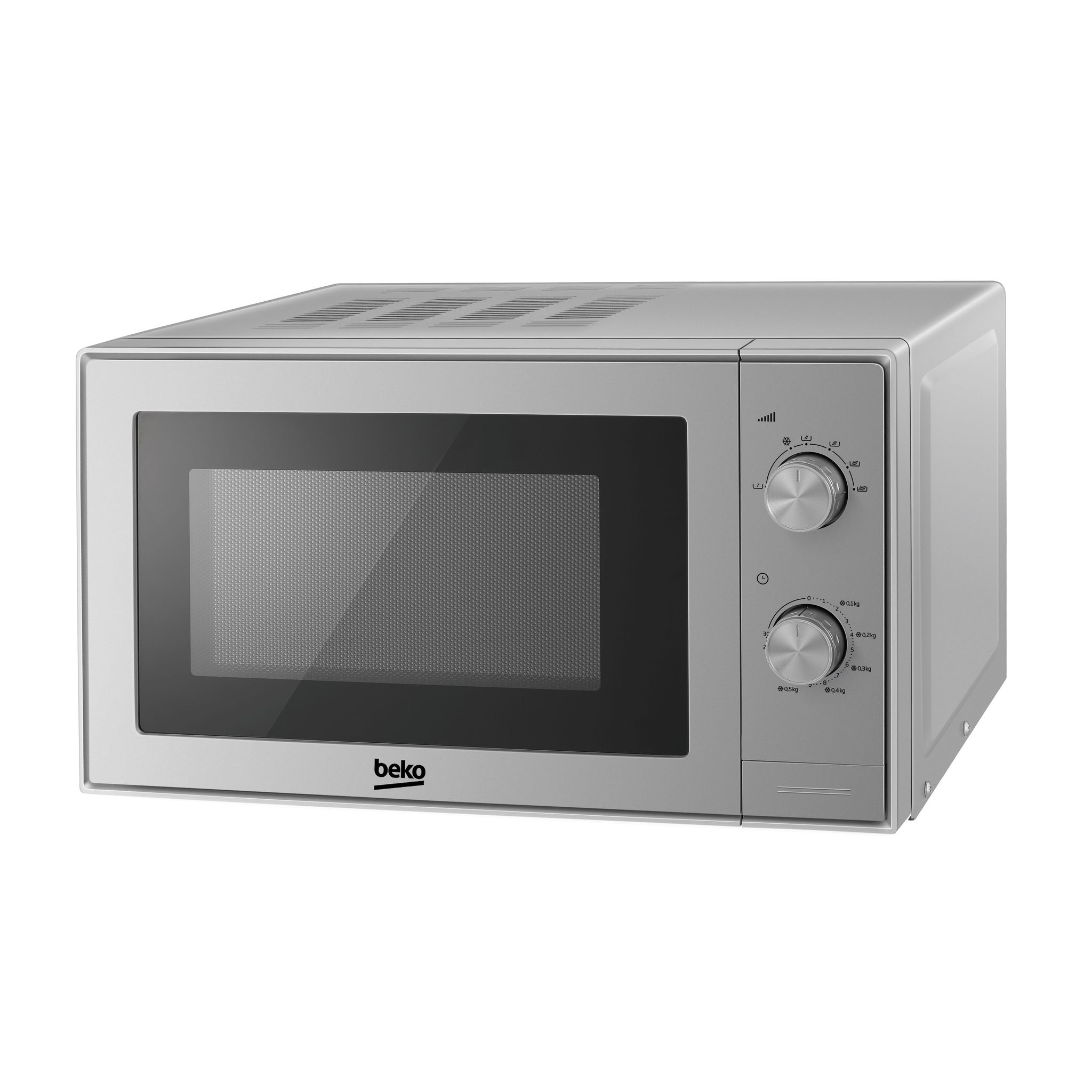 Voir la diapositive 2 : BEKO Micro-ondes monofonction MOC20100S - 700 W - Capacité 20 L - Argent
