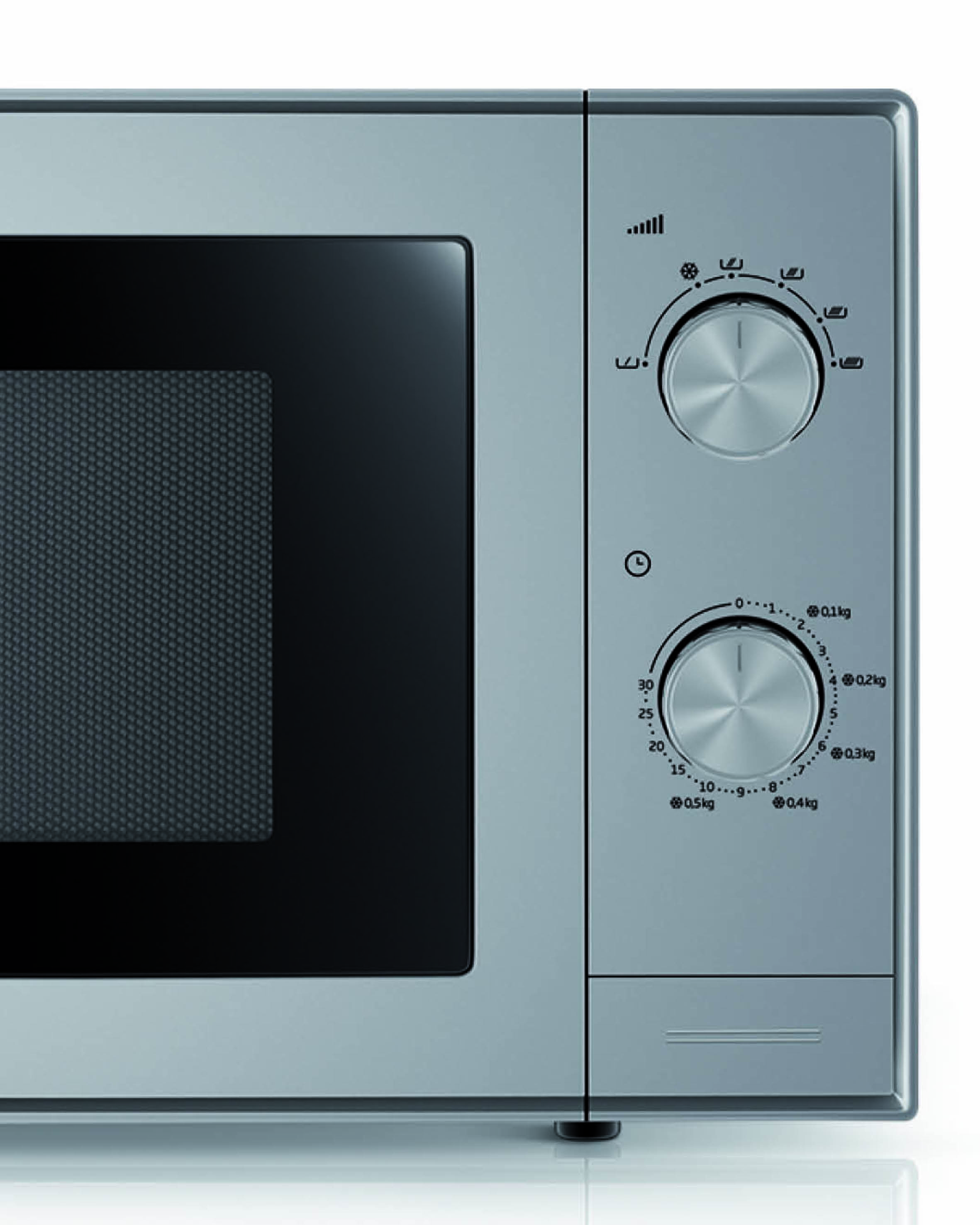 Voir la diapositive 3 : BEKO Micro-ondes monofonction MOC20100S - 700 W - Capacité 20 L - Argent