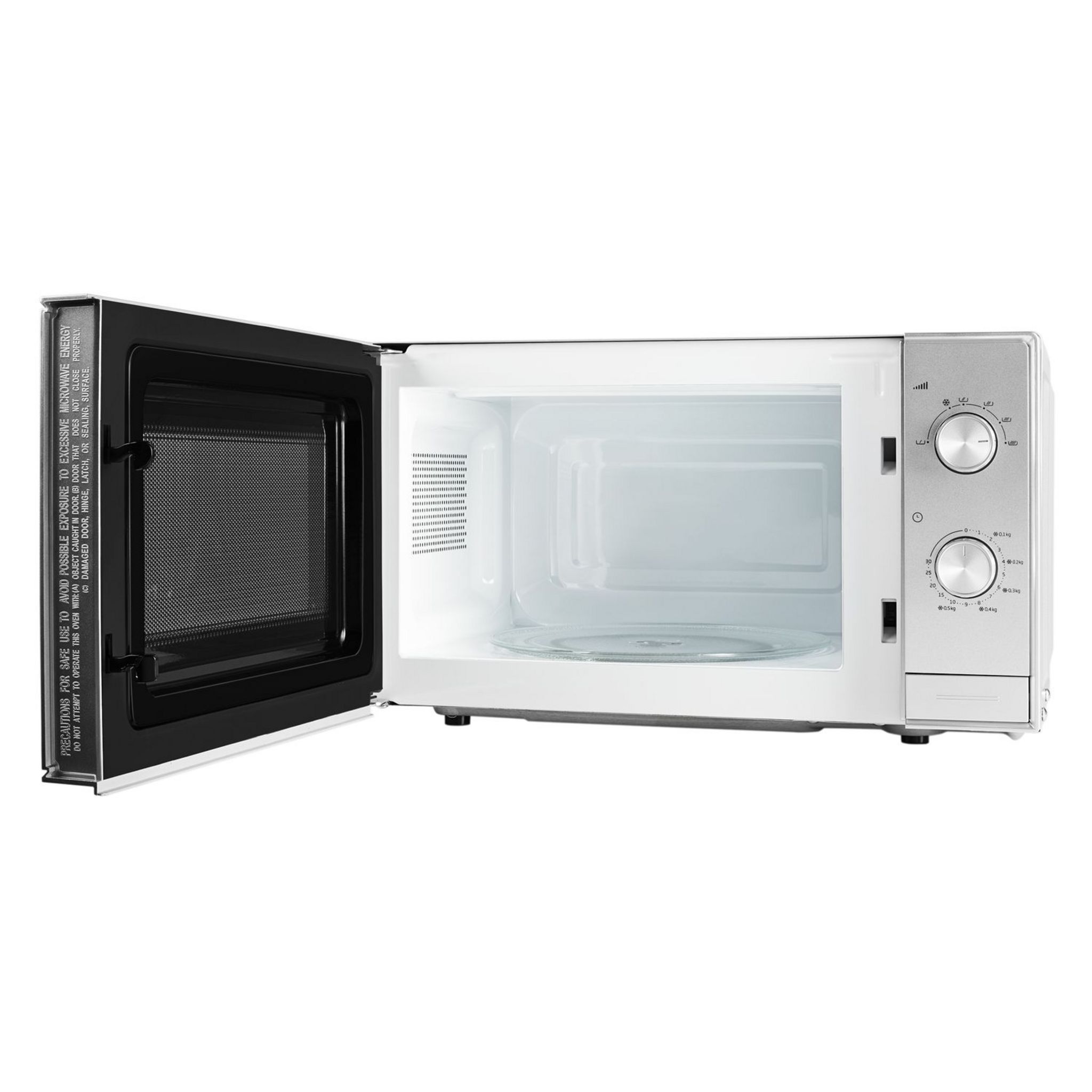 Voir la diapositive 4 : BEKO Micro-ondes monofonction MOC20100S - 700 W - Capacité 20 L - Argent