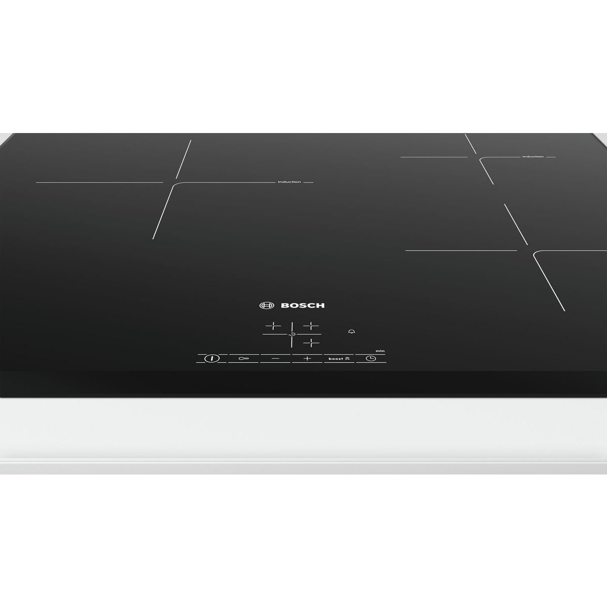 BOSCH Table de cuisson à induction PUC651BB1E, 60 cm, 3 Foyers