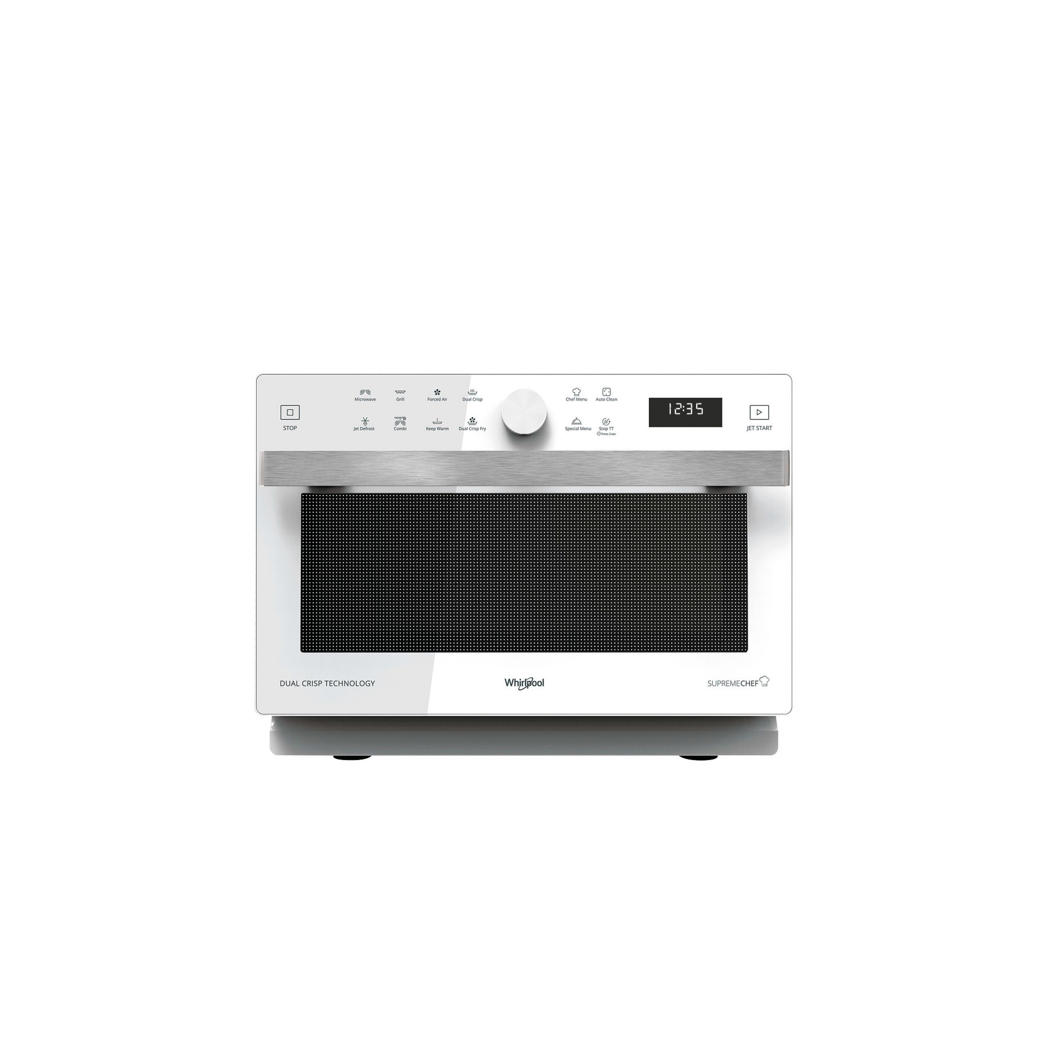 WHIRLPOOL Four micro-ondes combiné MWP338W - 900 W - Capacité 33 L - Blanc