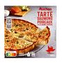 Voir la diapositive 2 : AUCHAN Tarte au saumon et poireaux 400g
