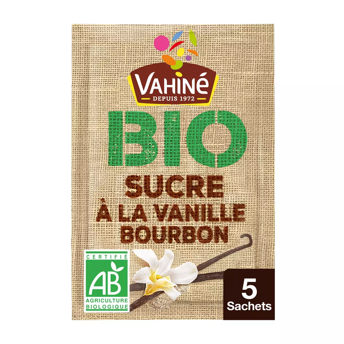 Vanille en poudre de Madagascar, Vahiné (5 g)