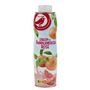 Voir la diapositive 2 : AUCHAN Sirop de pamplemousse rosé bidon métal 60cl