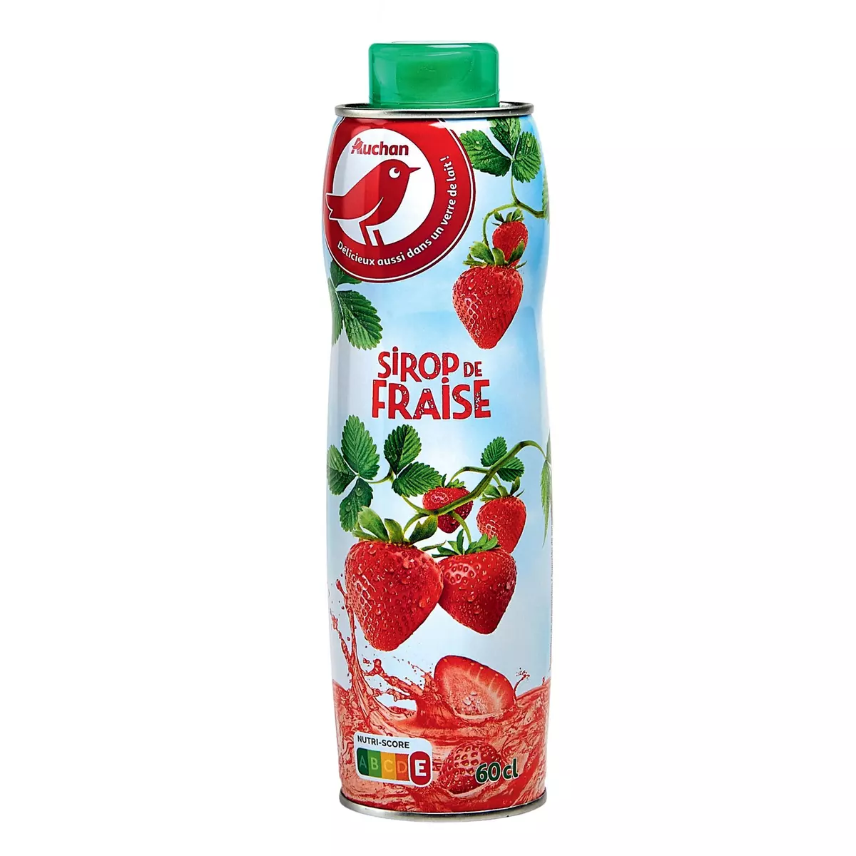 AUCHAN : Sirop de fraise - chronodrive