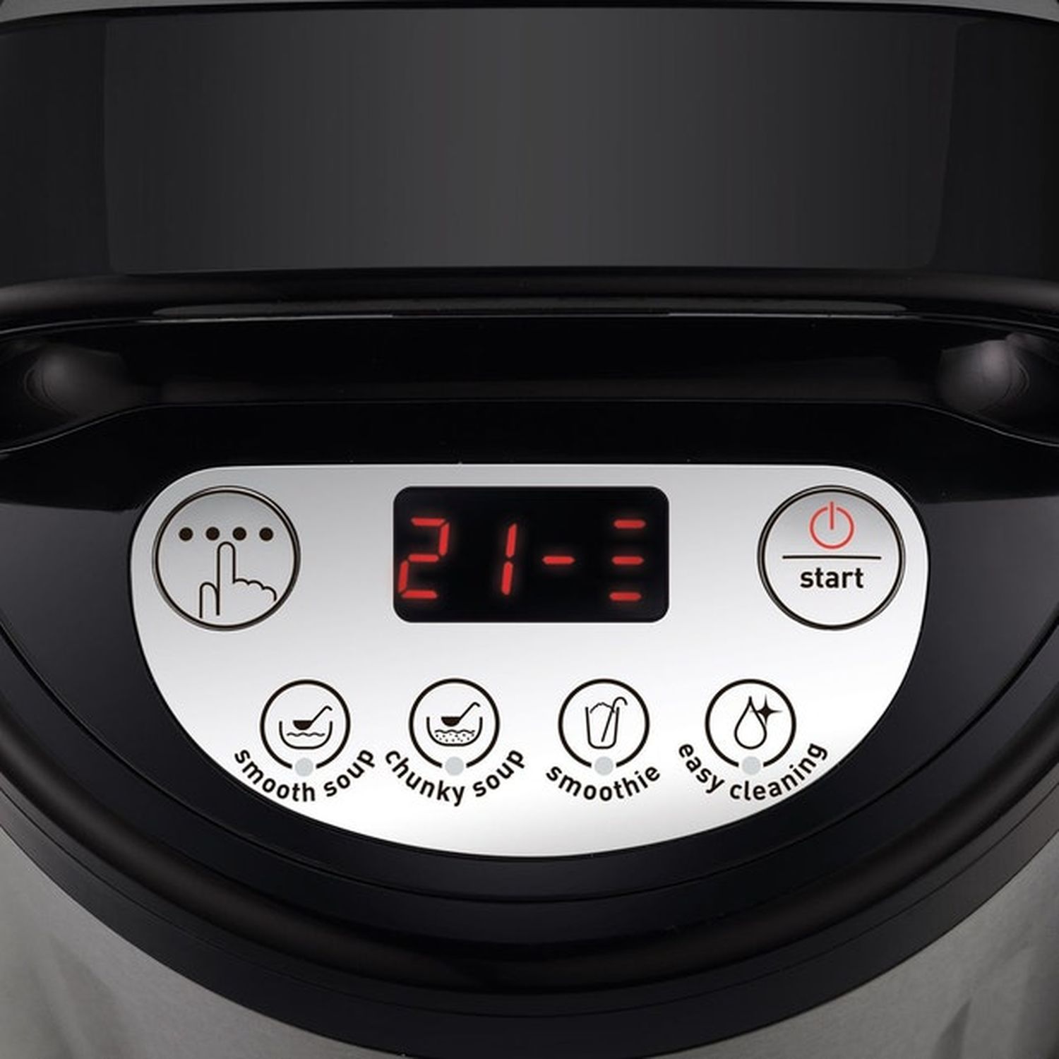 Voir la diapositive 4 : MOULINEX Blender chauffant My Daily Soup LM542810 - Noir