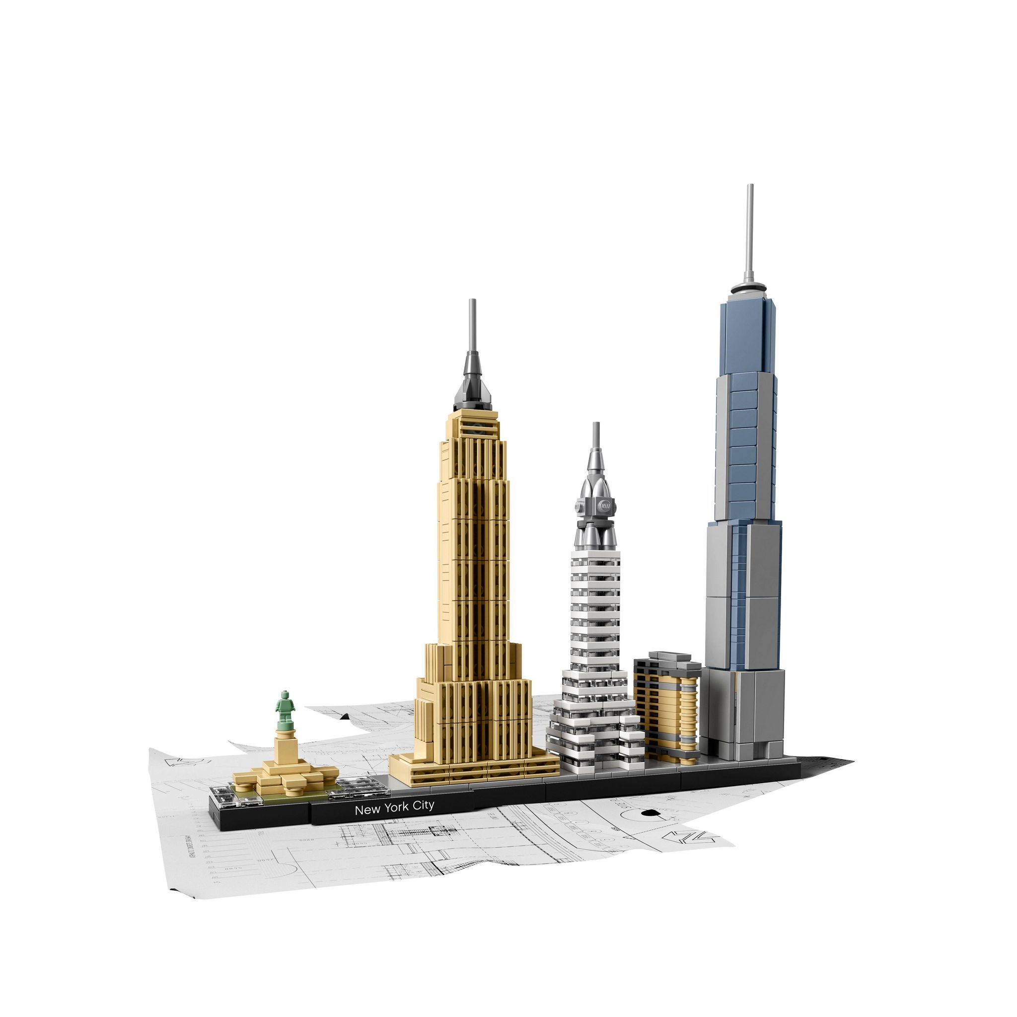 Voir la diapositive 2 : LEGO Architecture 21028 - New York