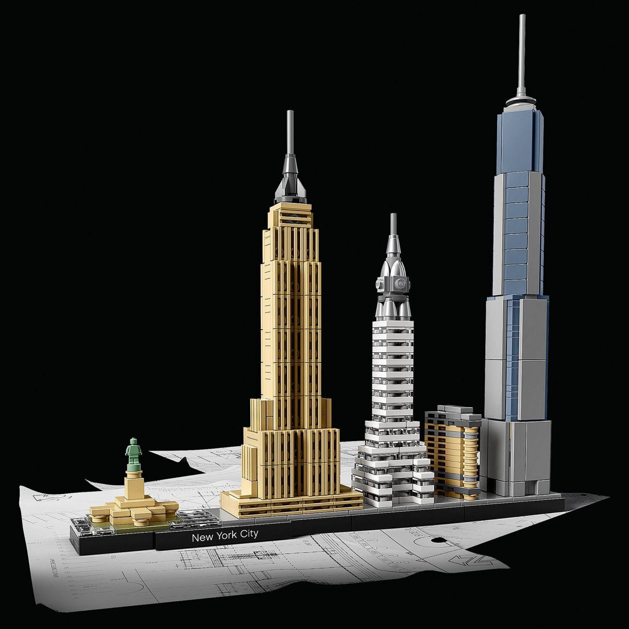 Voir la diapositive 3 : LEGO Architecture 21028 - New York