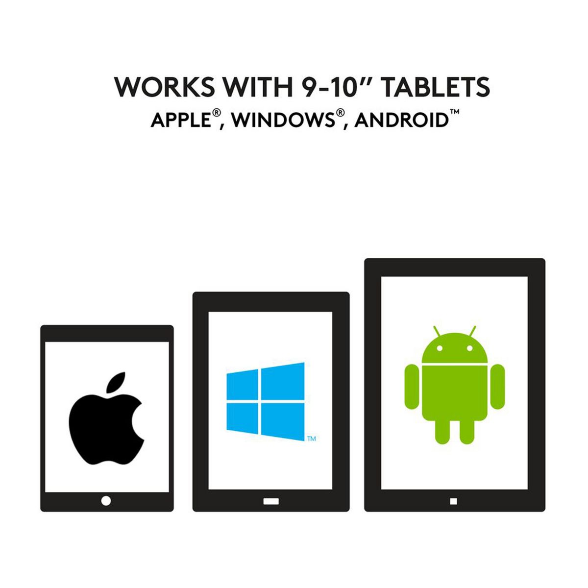 LOGITECH Étui Clavier Universal Folio pour tablettes 9 à 10 pouces