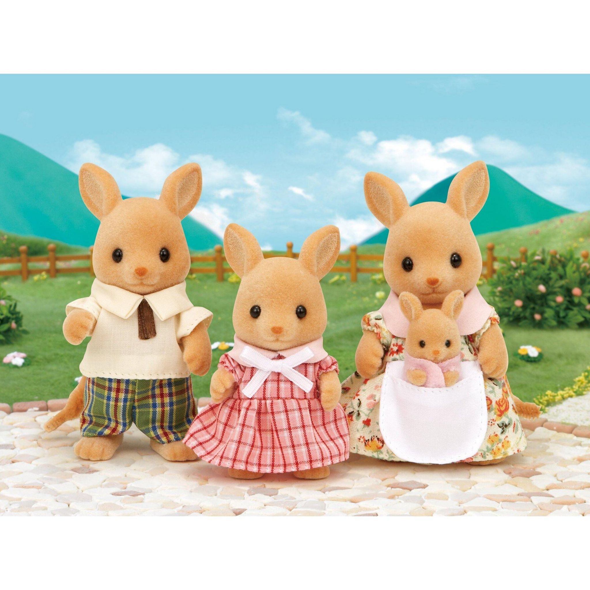 Voir la diapositive 5 : EPOCH D'ENFANCE Famille Kangourou Sylvanian Families