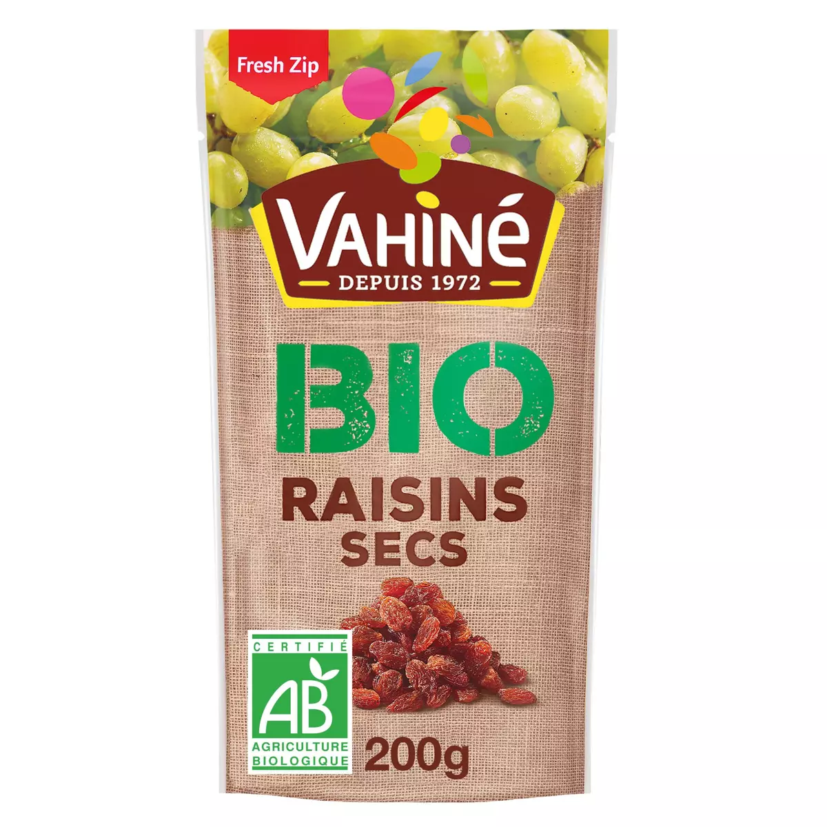 VAHINE Raisins secs bio 200g