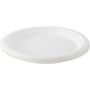 Voir la diapositive 2 : ACTUEL Assiettes en carton blanc 23cm compostables