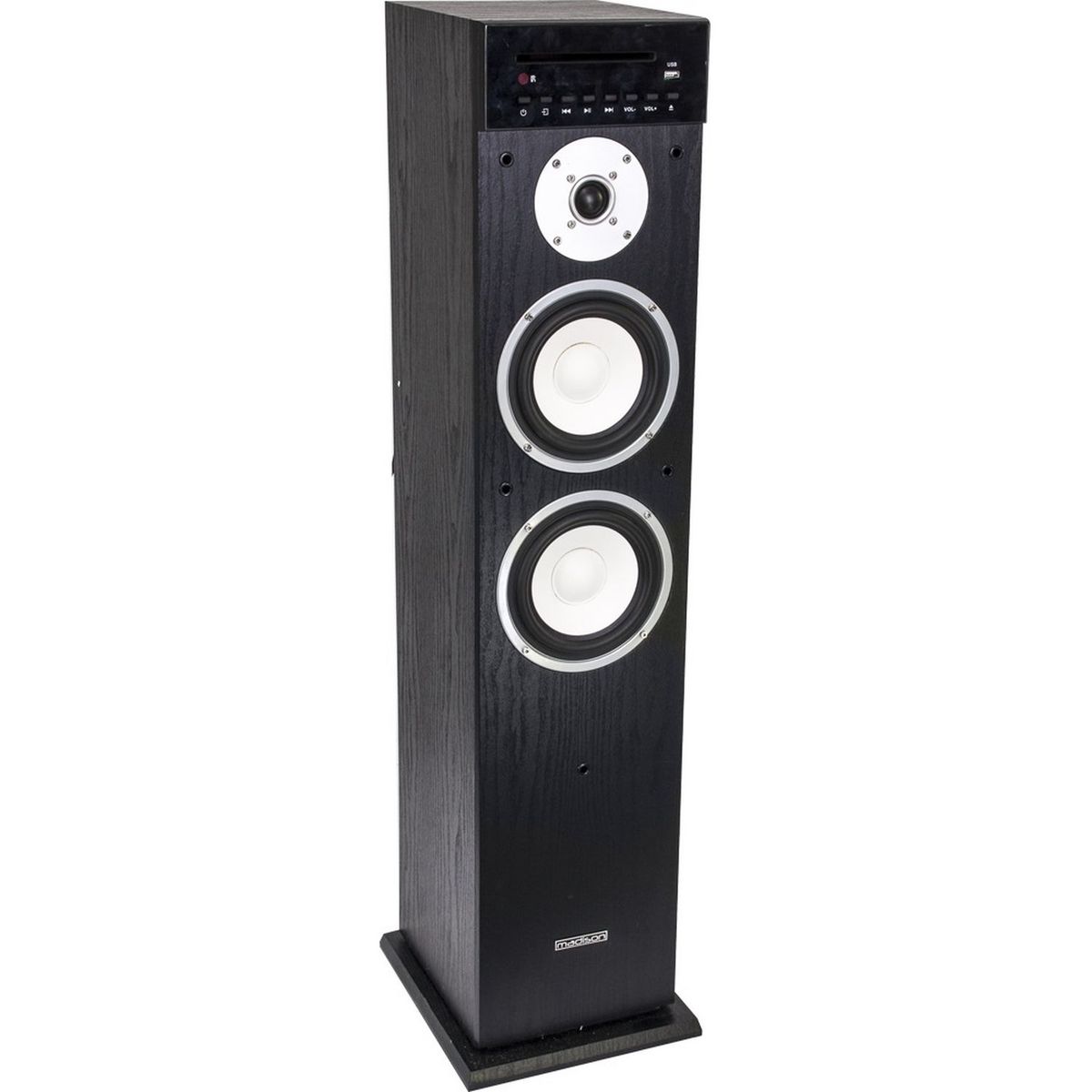 MADISON Tour de son Bluetooth - Noir - MAD-CENTER200CD-BK