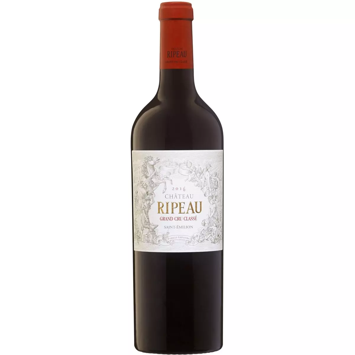 Vin rouge AOP Saint-Emilion grand cru Château Ripeau 2016 75cl 75cl