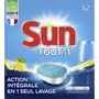 SUN Tablettes lave-vaisslle tout-en-1 citron 52 tablettes