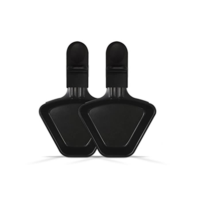HOME EQUIPEMENT Lot de 2 coupelles à raclette triangulaires 95442