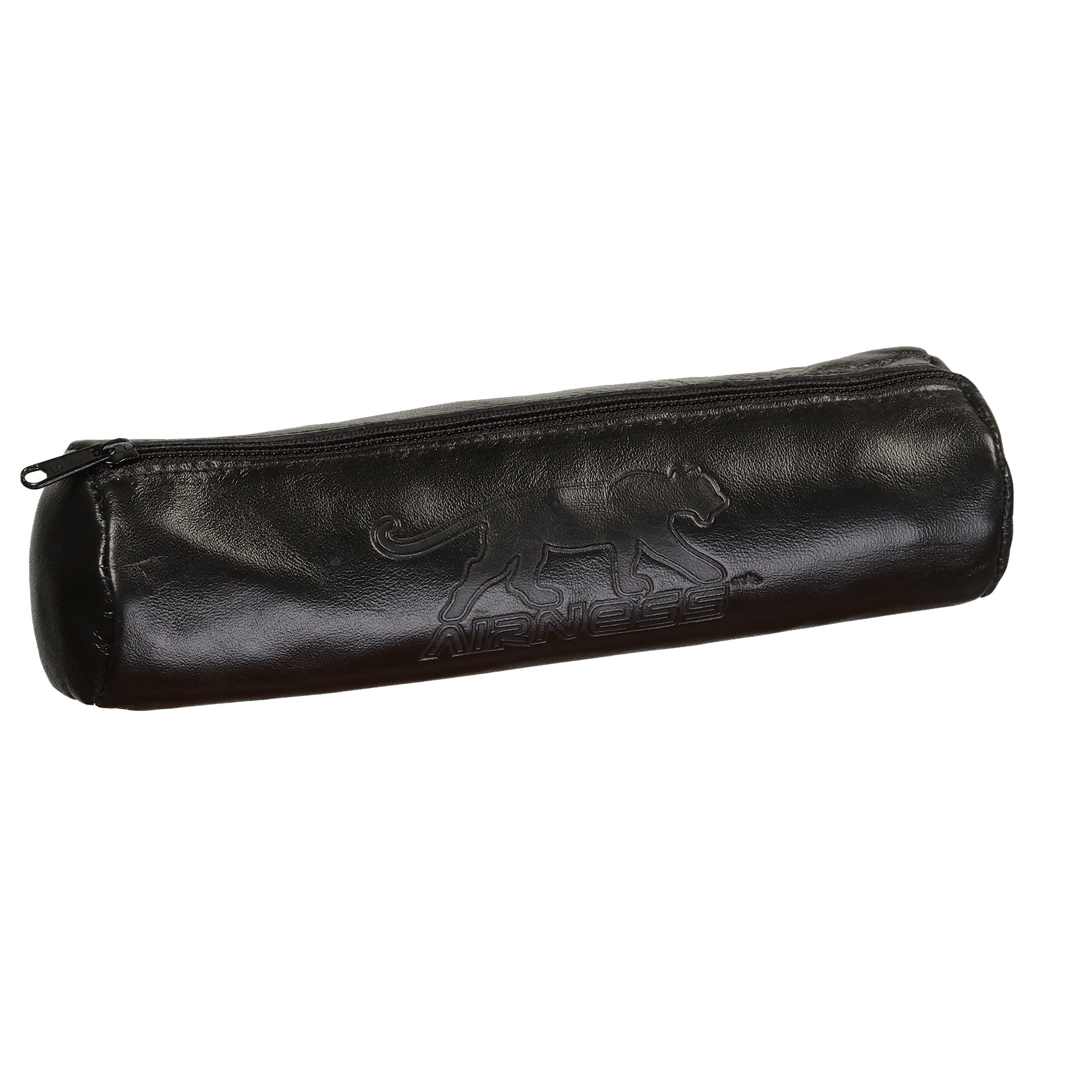 HAMELIN Trousse ronde Cuir Airness Ebene - Noir