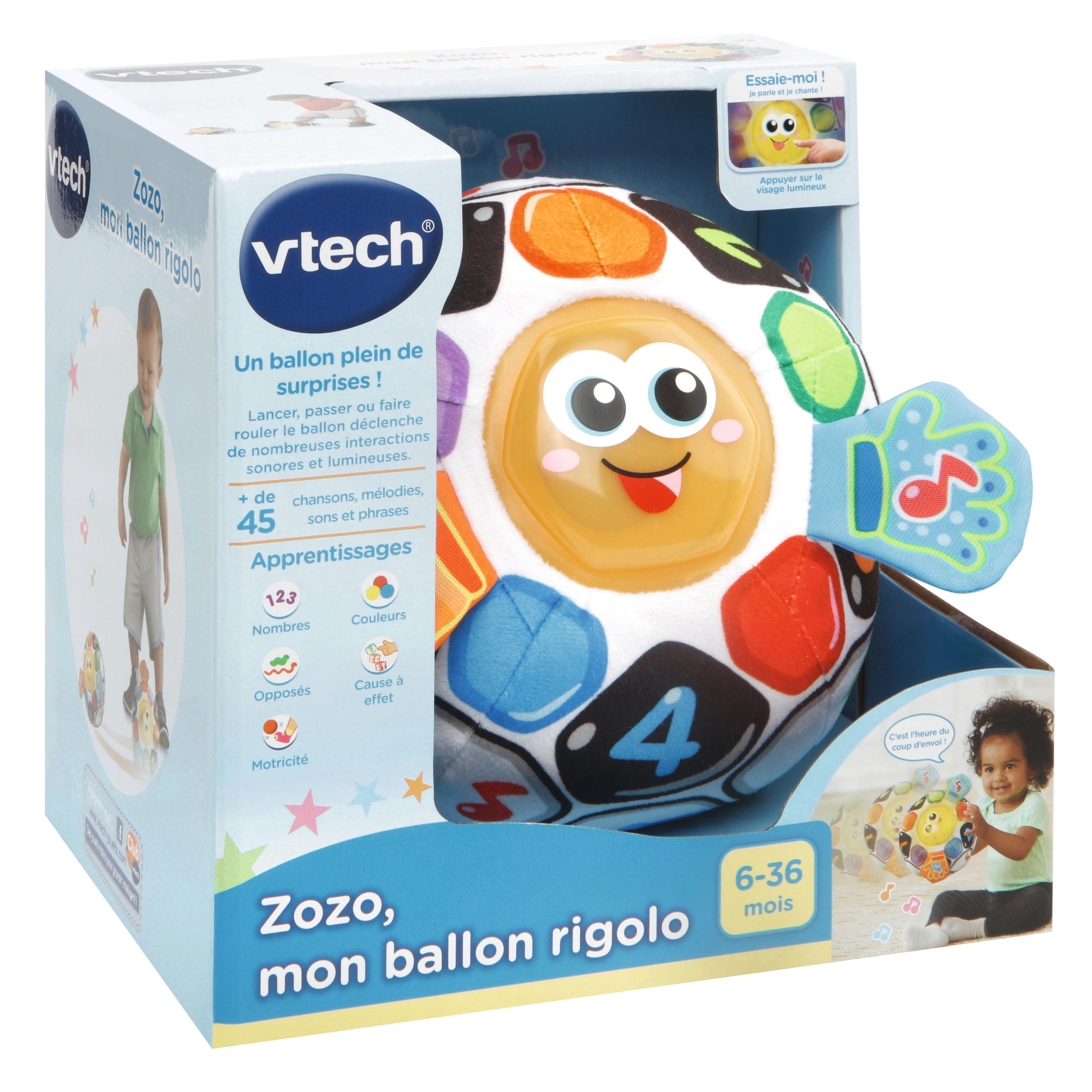 Voir la diapositive 3 : VTECH Zozo mon ballon rigolo