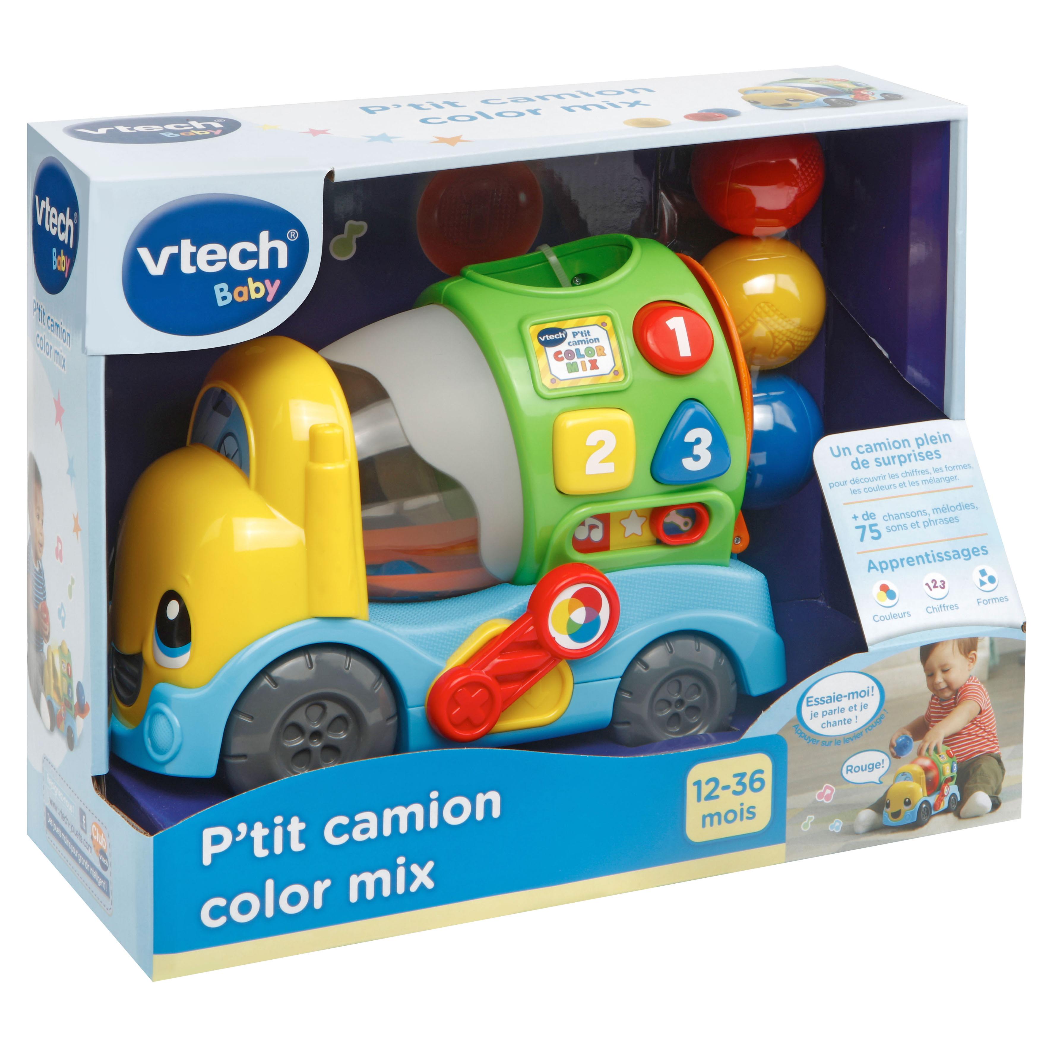 Voir la diapositive 2 : VTECH P'tit Camion Color Mix