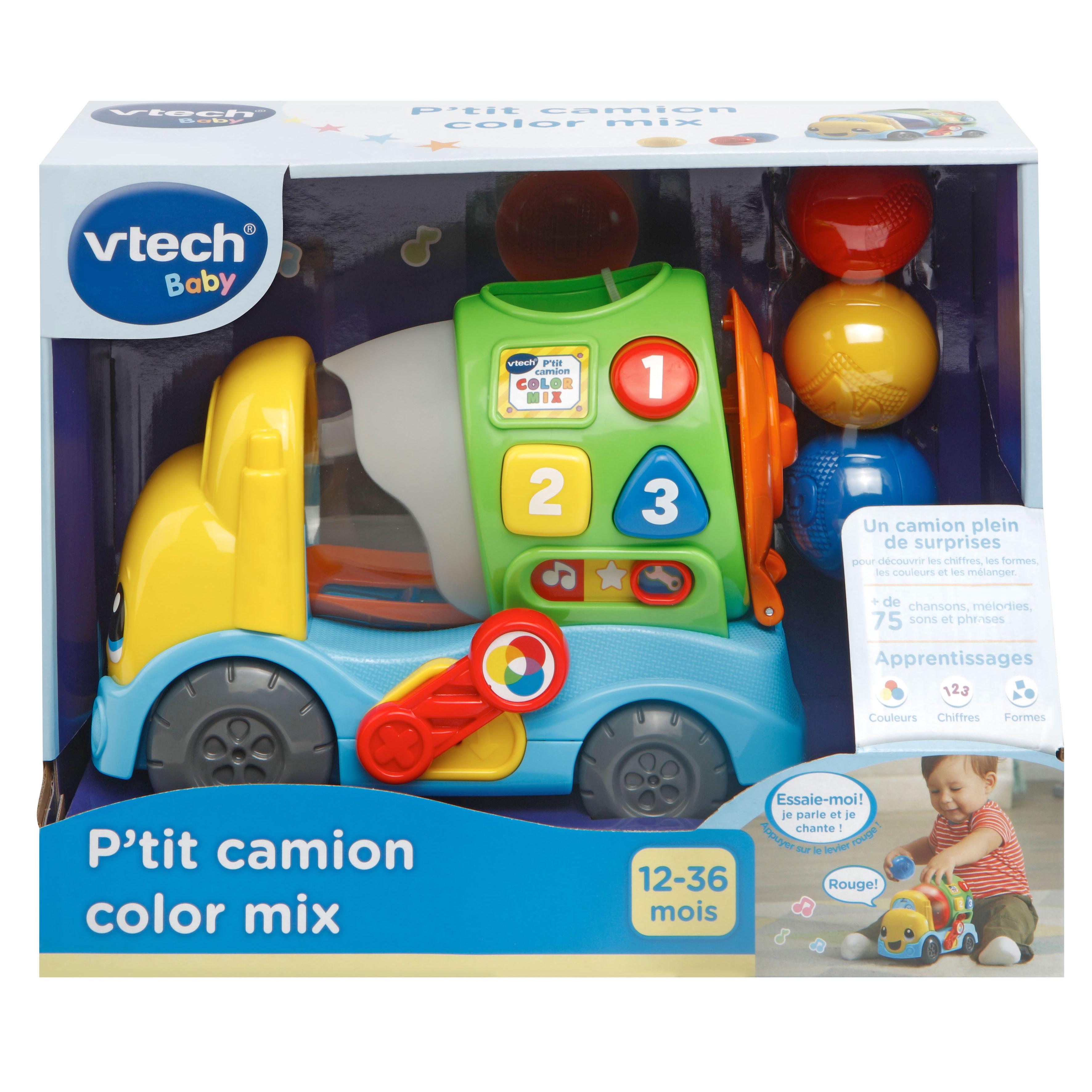 Voir la diapositive 3 : VTECH P'tit Camion Color Mix