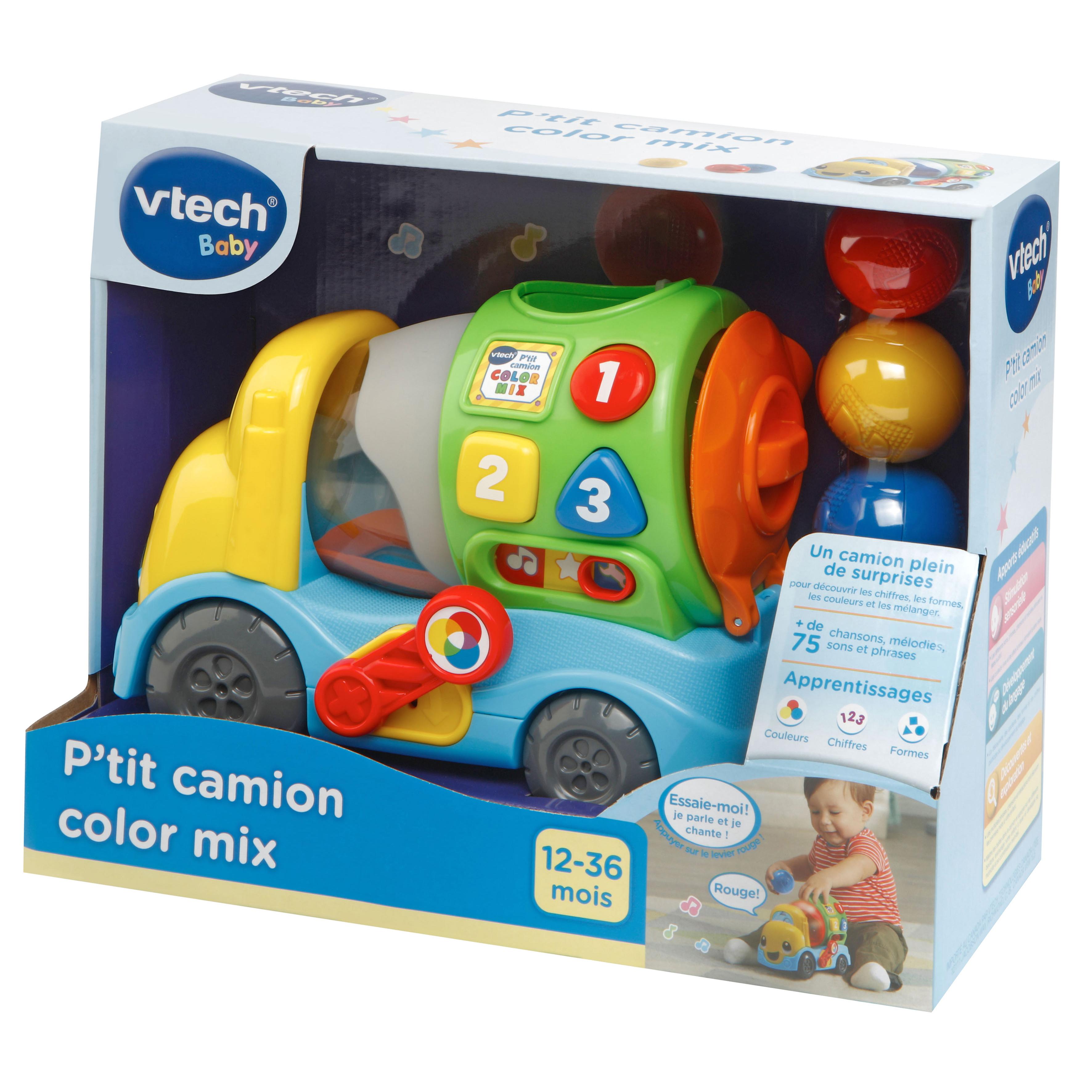 Voir la diapositive 4 : VTECH P'tit Camion Color Mix