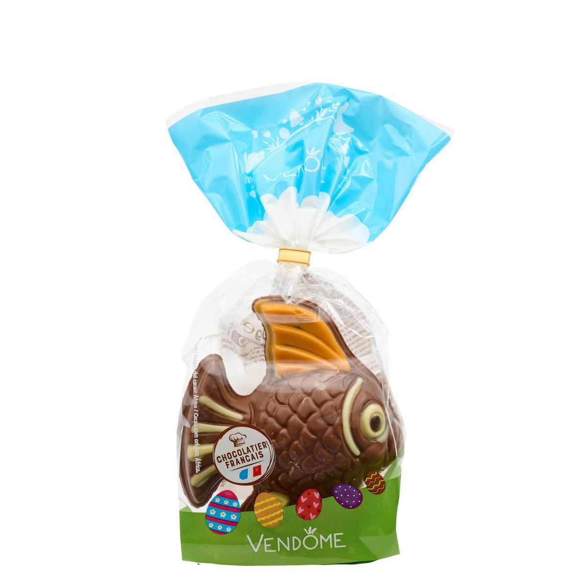 VENDOME Moulage poisson décoré au chocolat au lait 140g
