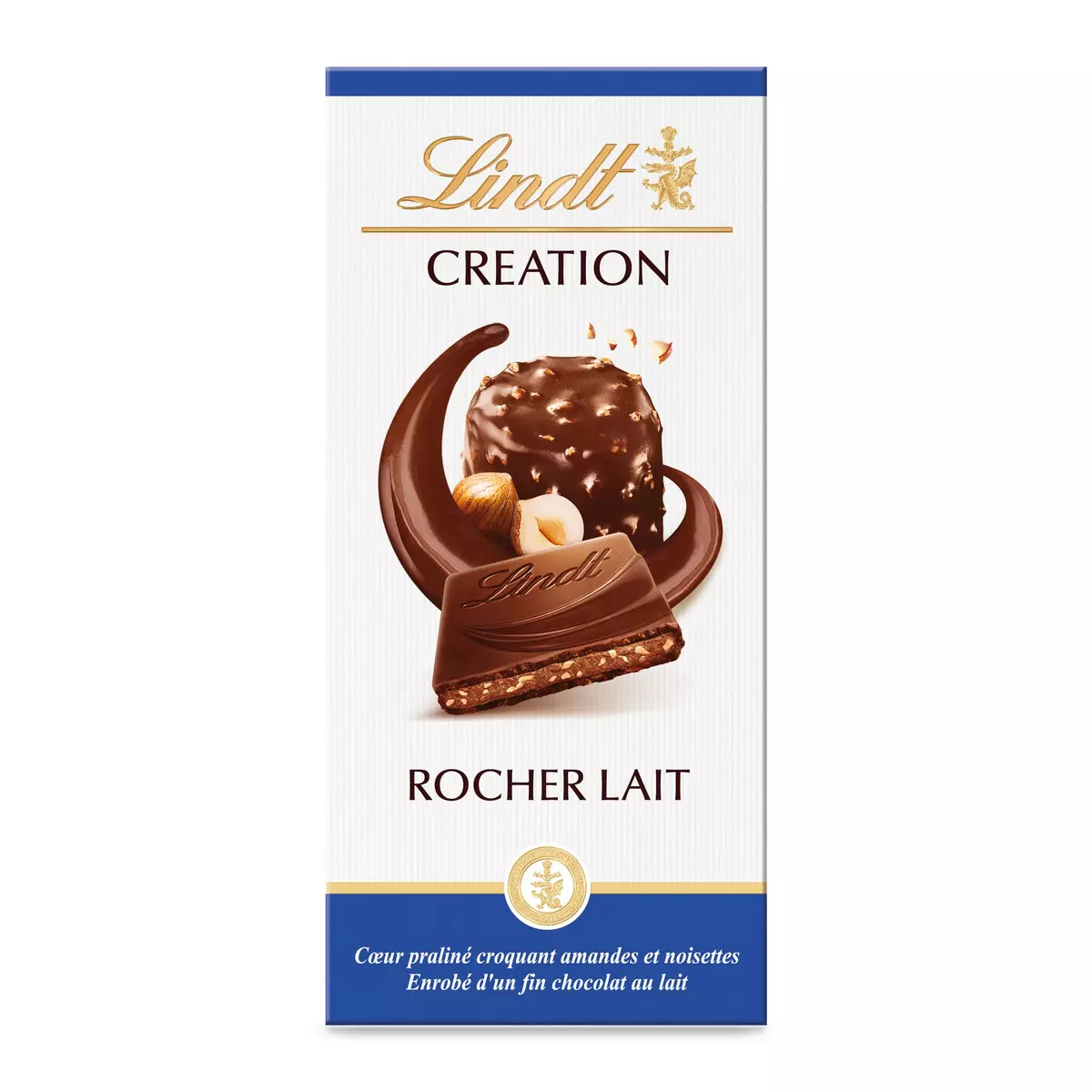 Chocolat au lait LINDOR de Lindt – Barre (100 g) Tablette/Barre 100g 