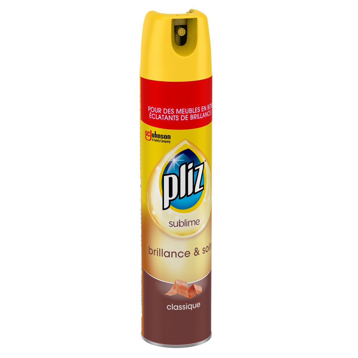 PLIZ Spray brillance et soin des meubles en bois 300ml