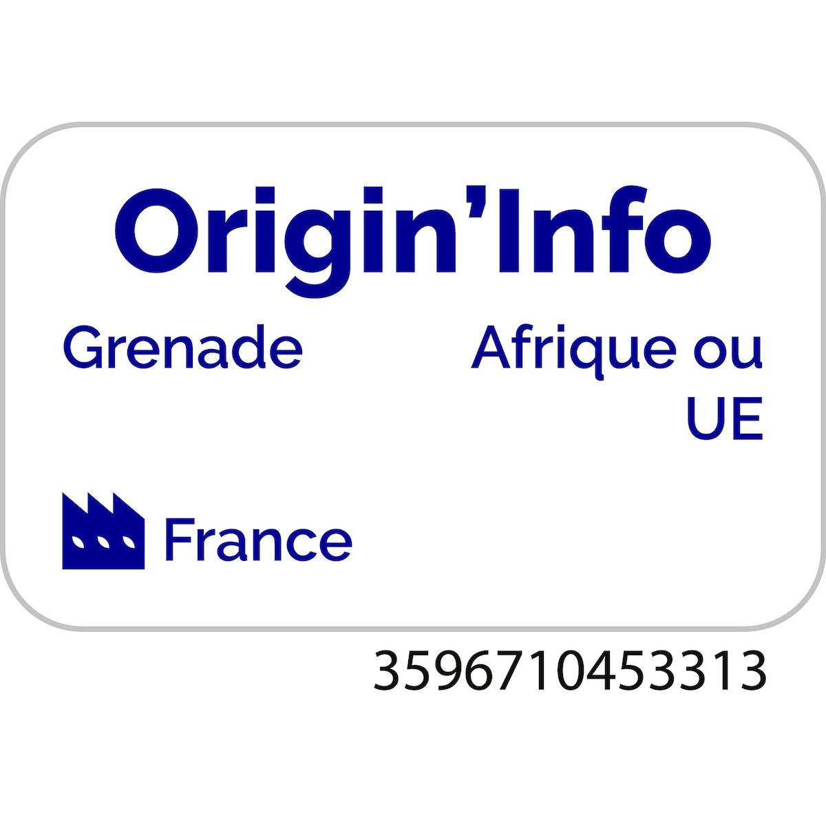 AUCHAN BIO Pur jus de grenade bouteille verre 75cl