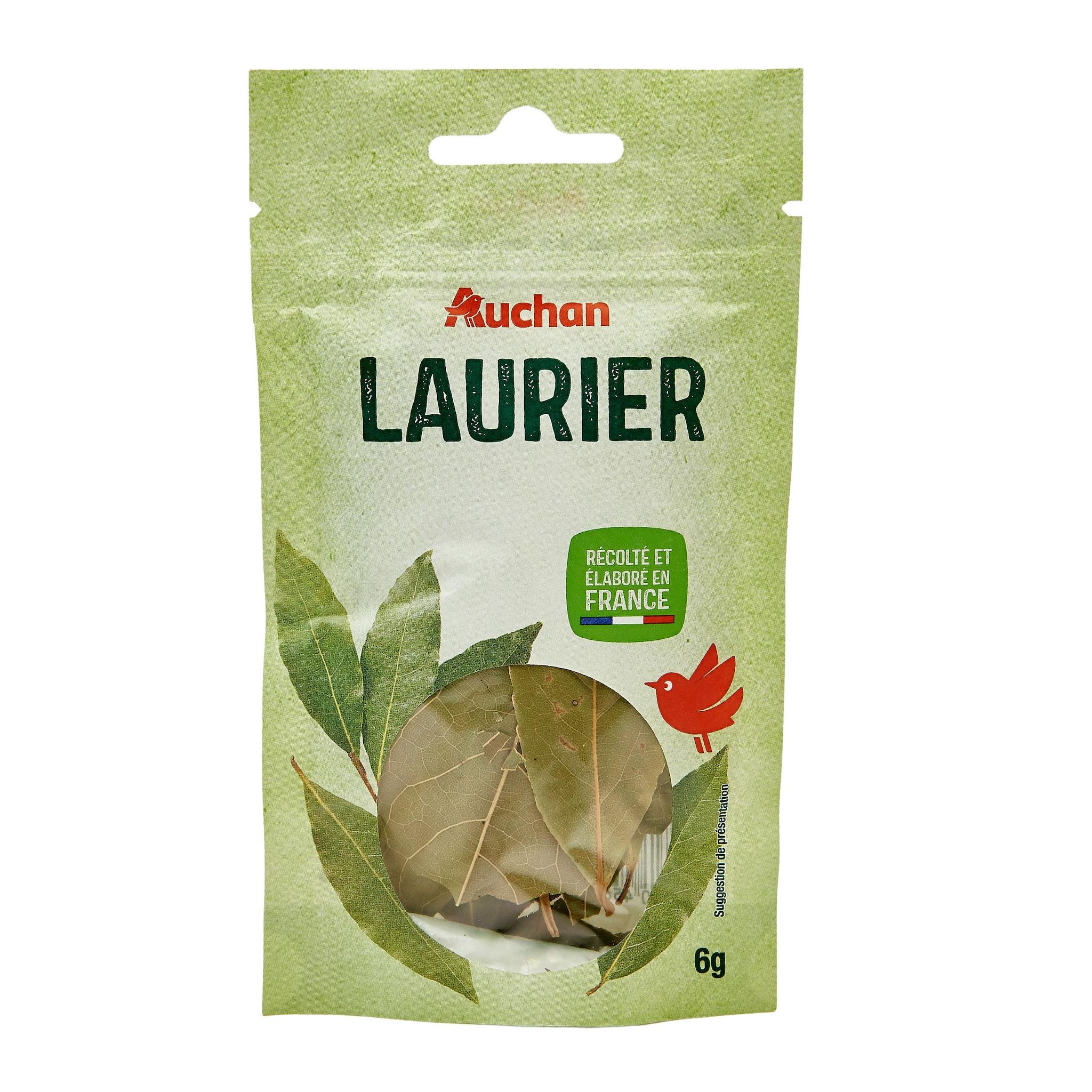 Voir la diapositive 2 : AUCHAN Laurier en sachet 6g