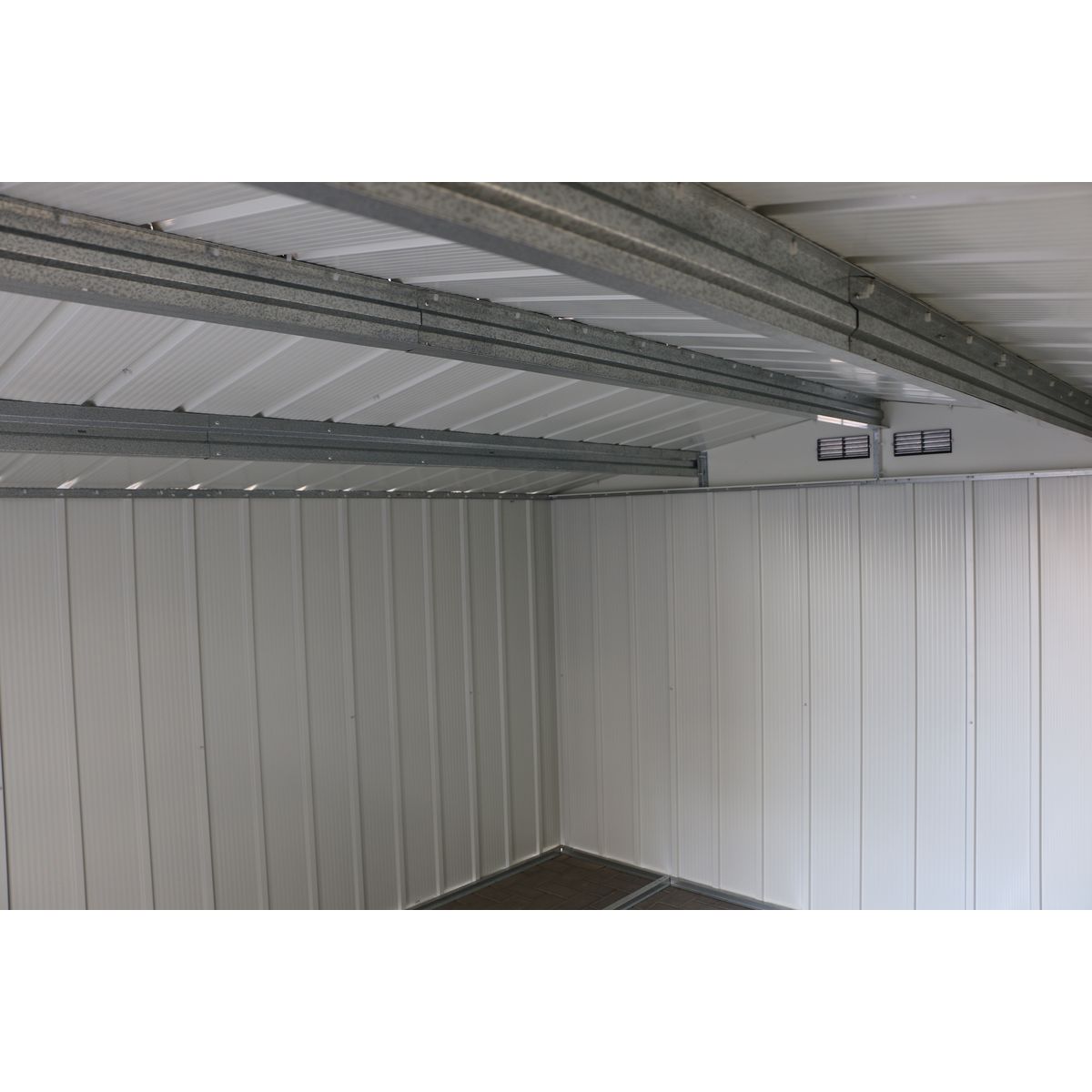 DURAMAX Abri de jardin métal - 9,11m² - PONCE