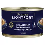 MAISON MONTFORT Cassoulet gourmand confit de canard 1-2 personnes 1,35kg