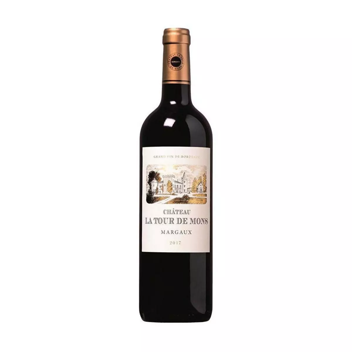 Vin rouge AOP Margaux Château La Tour de Mons 2016 75cl