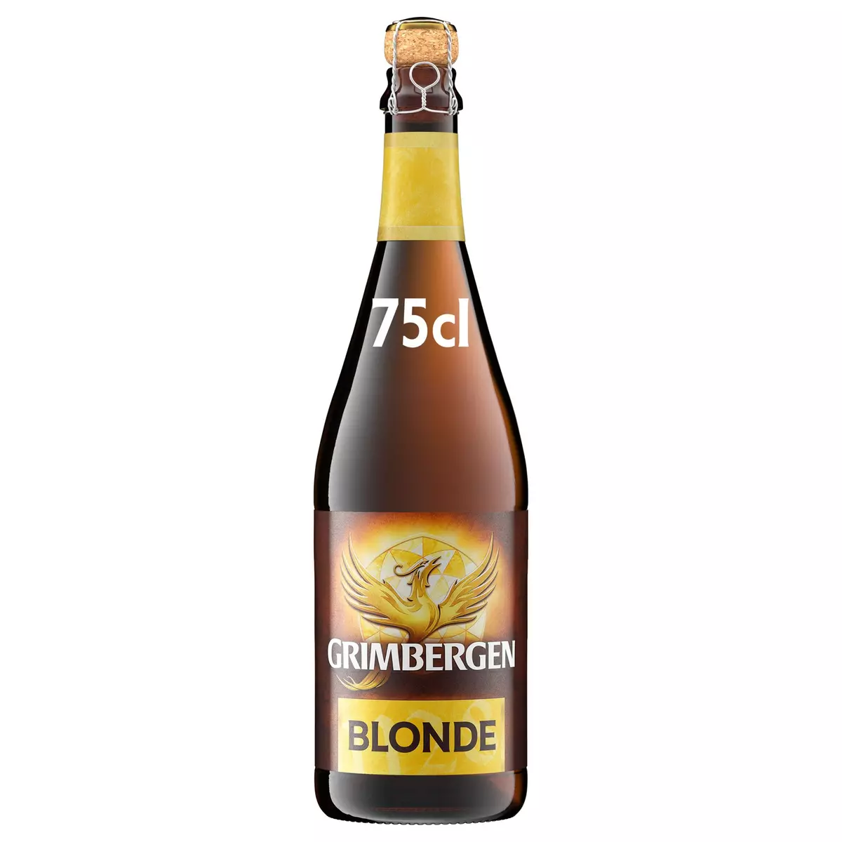 GRIMBERGEN Bière blonde 6,7% bouteille 75cl