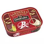 CONNETABLE Sardines à l'ancienne à l'huile d'olive vierge extra Label Rouge 135g