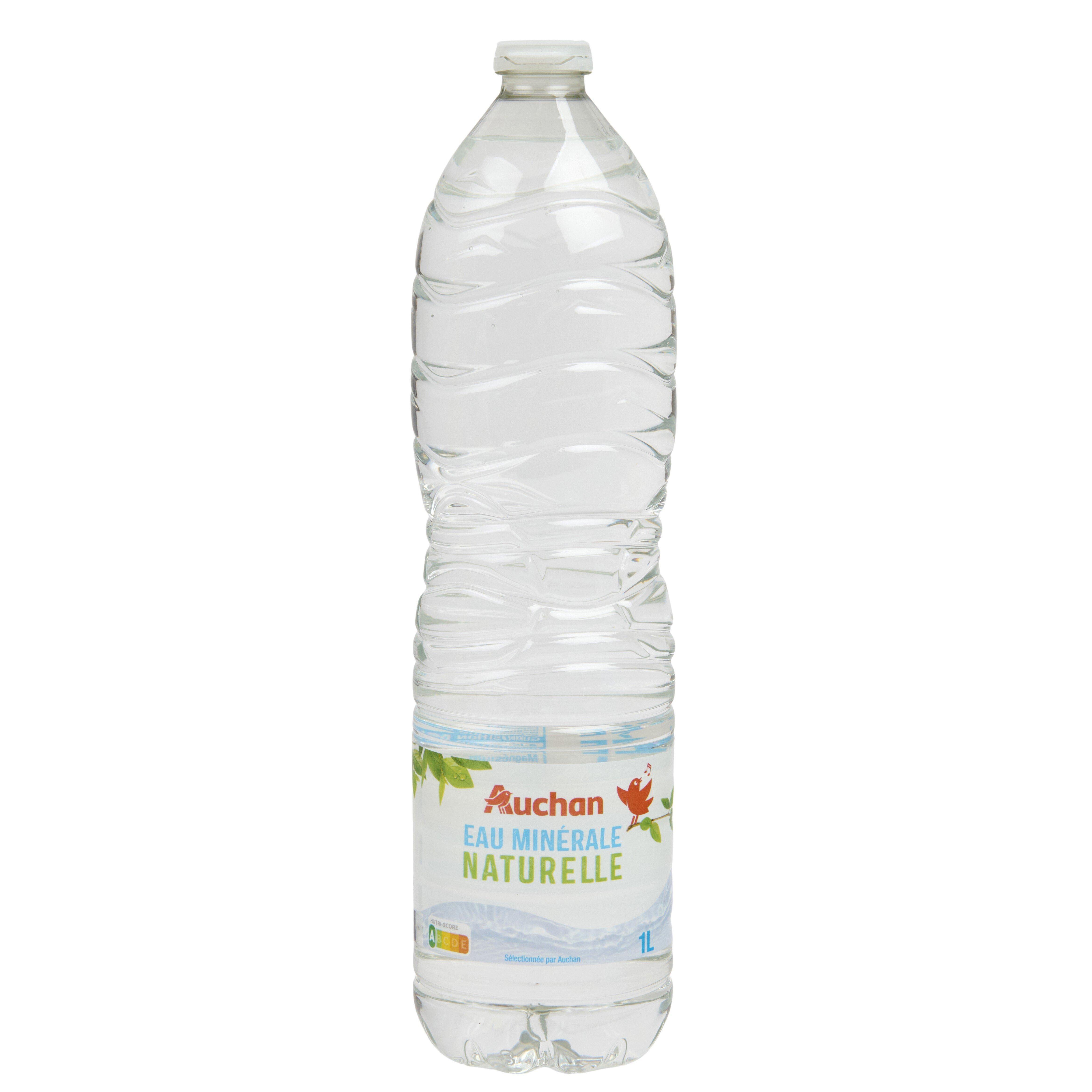 Voir la diapositive 2 : AUCHAN Eau minérale naturelle 1l