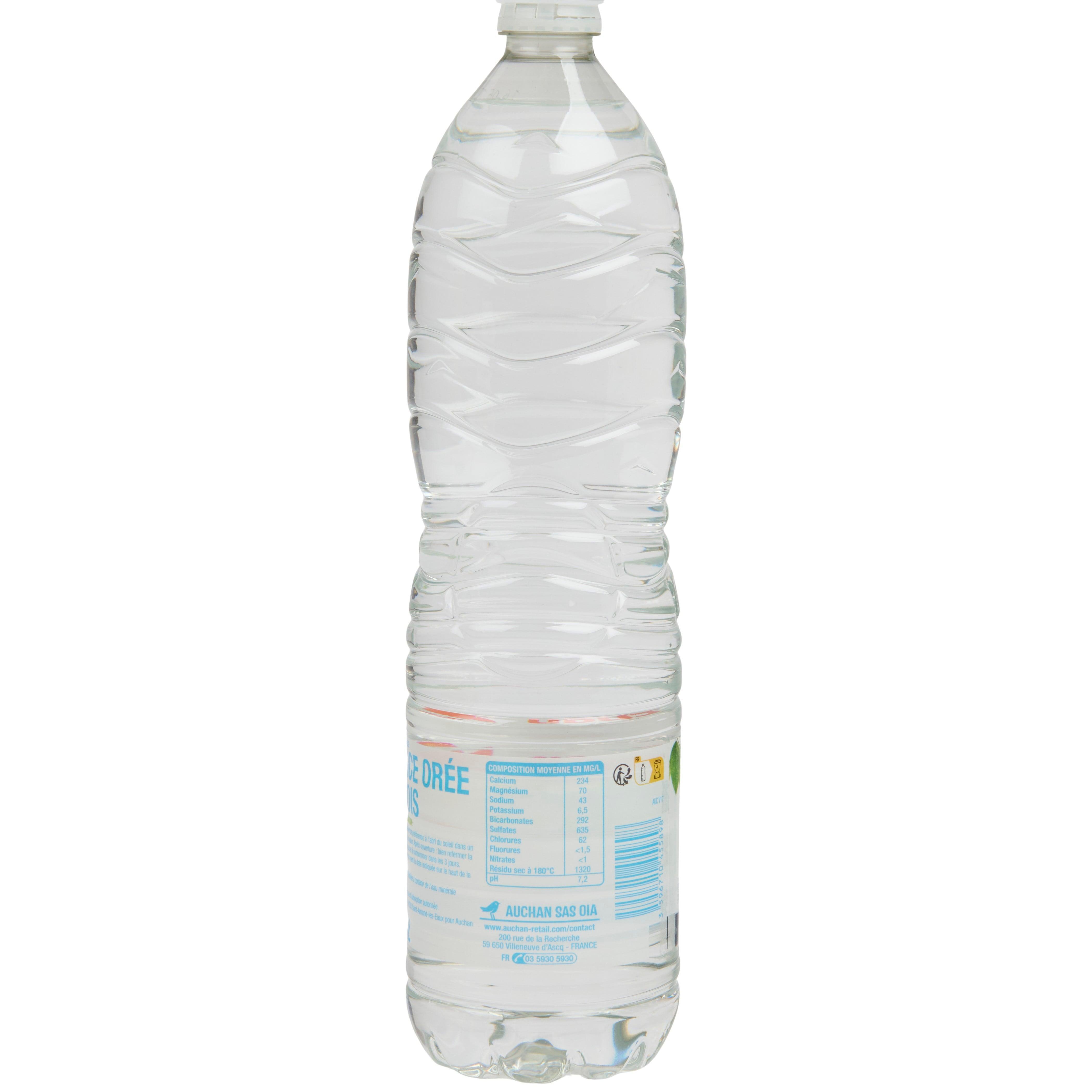 Voir la diapositive 3 : AUCHAN Eau minérale naturelle 1l