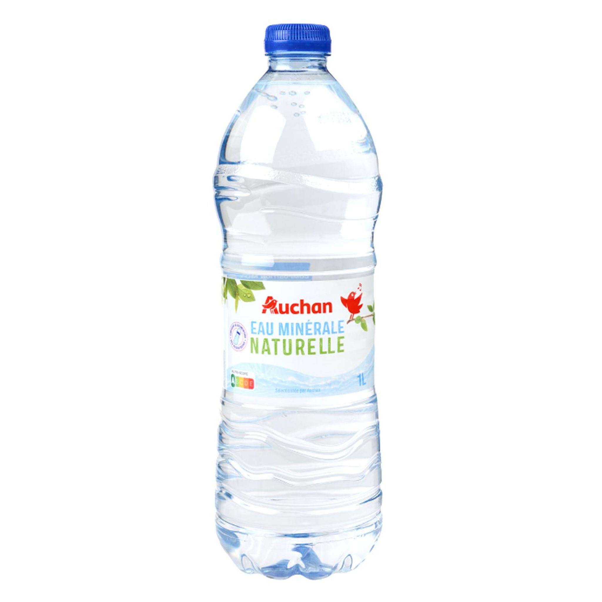 Voir la diapositive 3 : AUCHAN Eau minérale naturelle 1l
