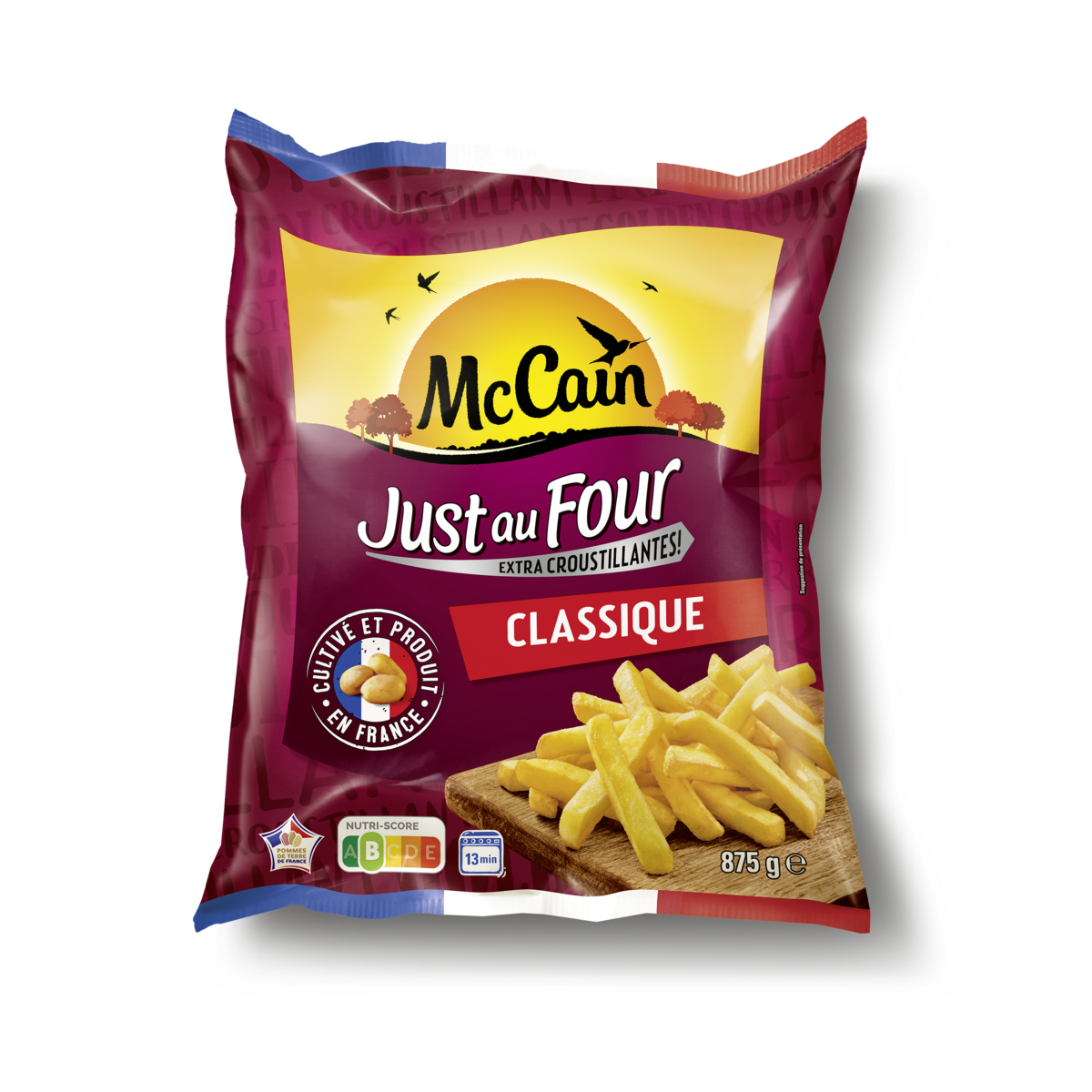 MCCAIN Just au four - Frites croustillantes 875g