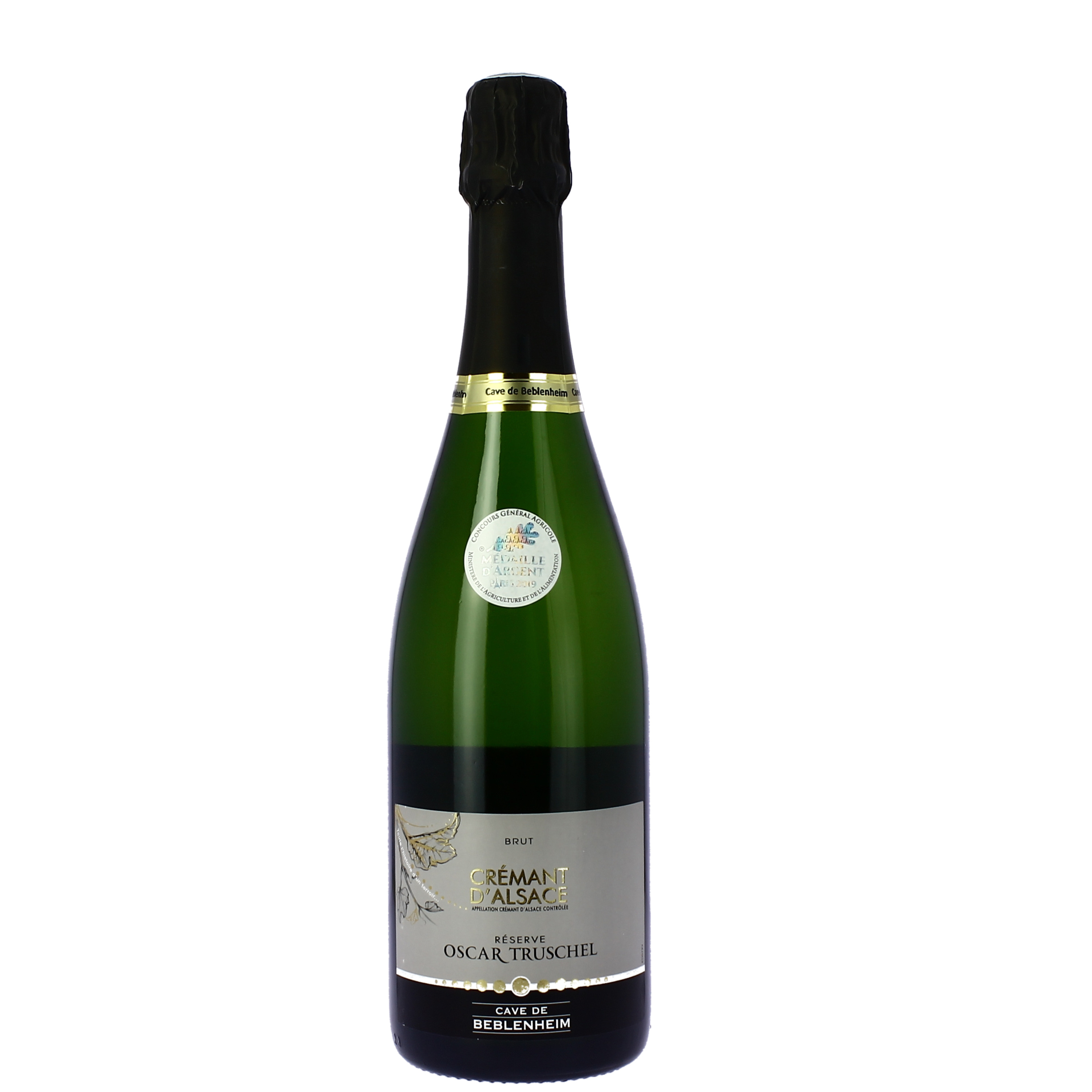 Voir la diapositive 3 : CAVE DE BEBLENHEIM AOP Crémant d'Alsace Oscar Truschel Brut 75cl