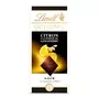 LINDT Excellence tablette de chocolat noir dégustation citron gingembre amandes effilées 1 pièce 100g