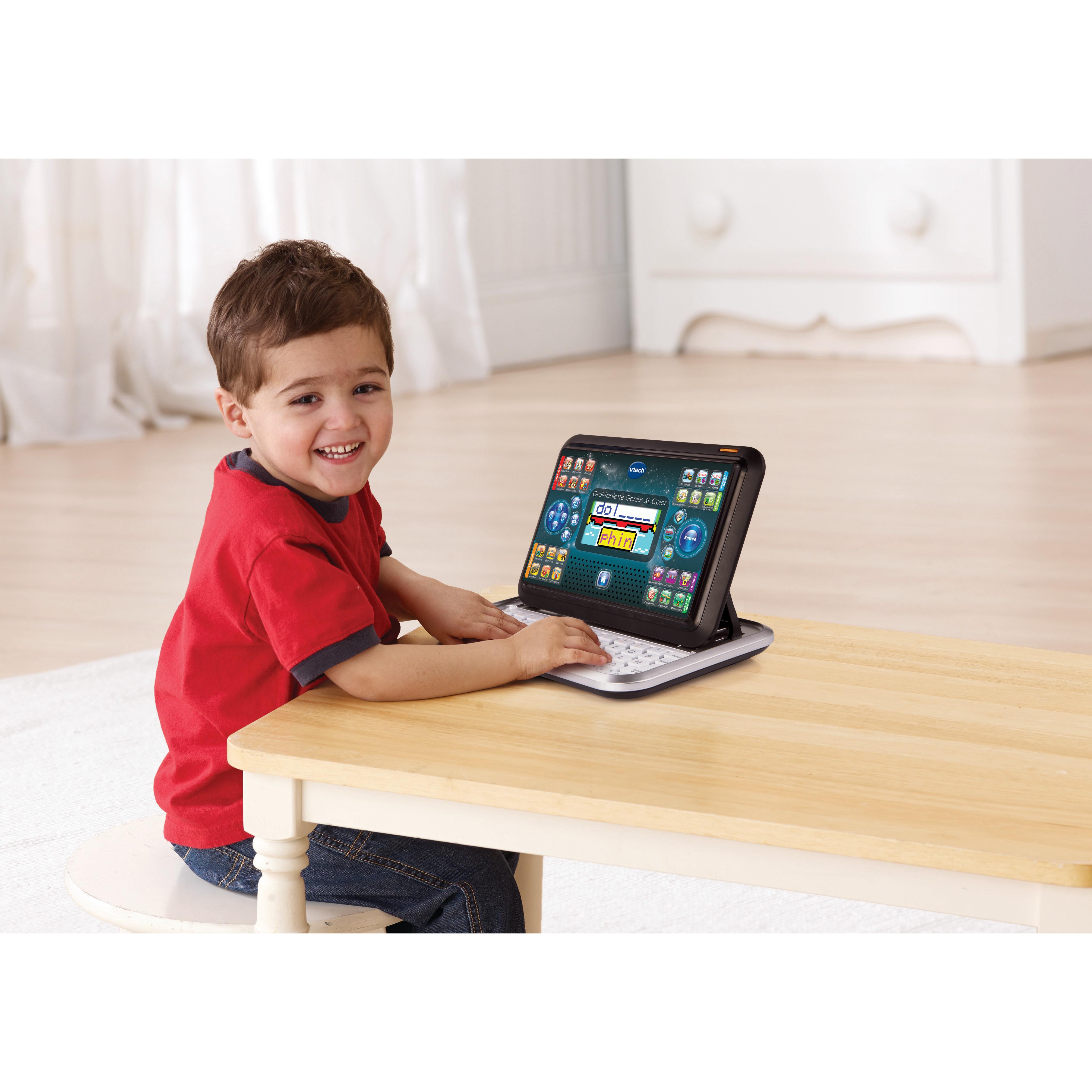 Voir la diapositive 5 : VTECH Ordinateur Tablette Genius XL - Noir