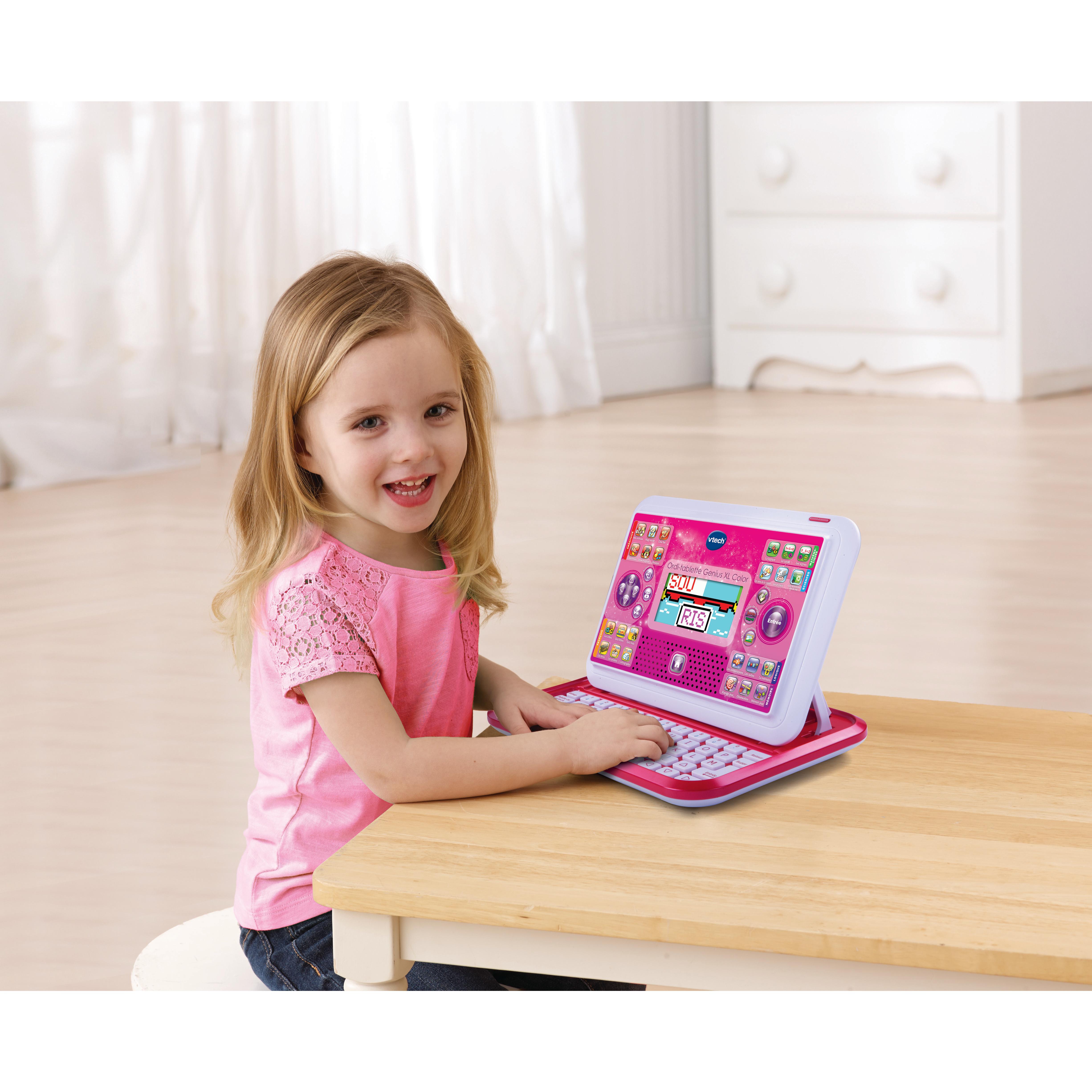 Voir la diapositive 6 : VTECH Ordinateur Tablette Genius XL - Rose